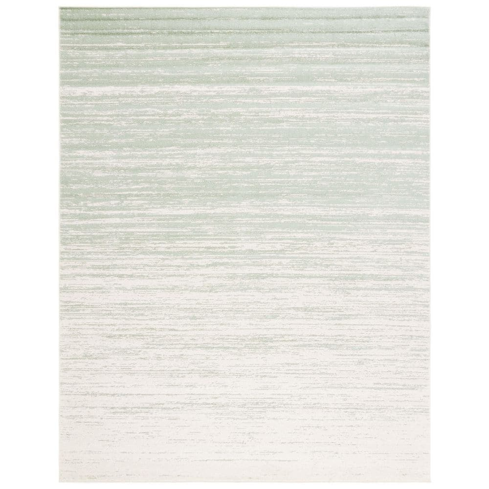 SAFAVIEH Adirondack Esmond Abstract Area Rug, Sage/Ivory, 8' x 10'