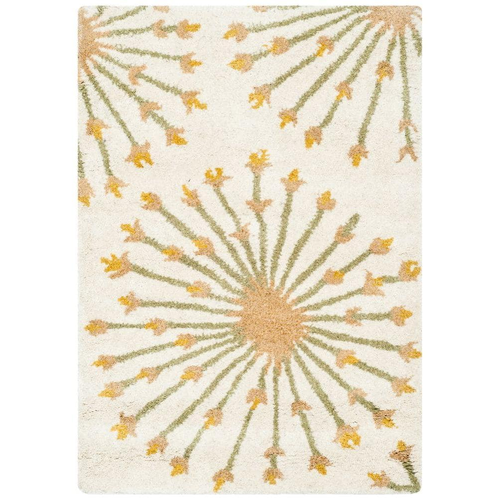 Bella BEL123 Hand Tufted Accent Rug - Beige/Gold - 2'x3' - Safavieh.