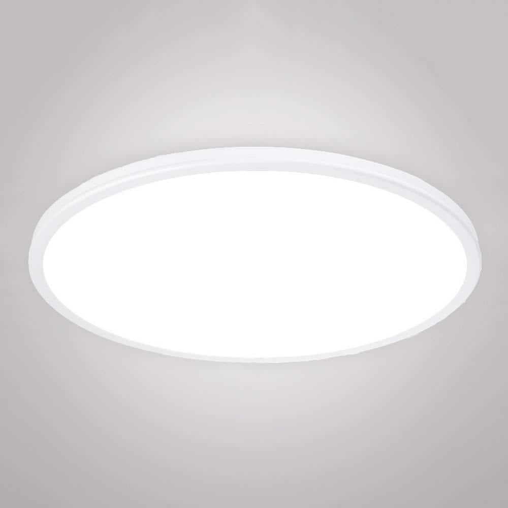 Geos LED Round Low-Profile Flush Mount Light