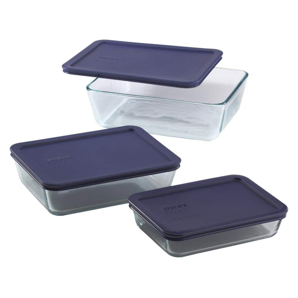 Pyrex ® 6-Piece Rectangular Storage Set