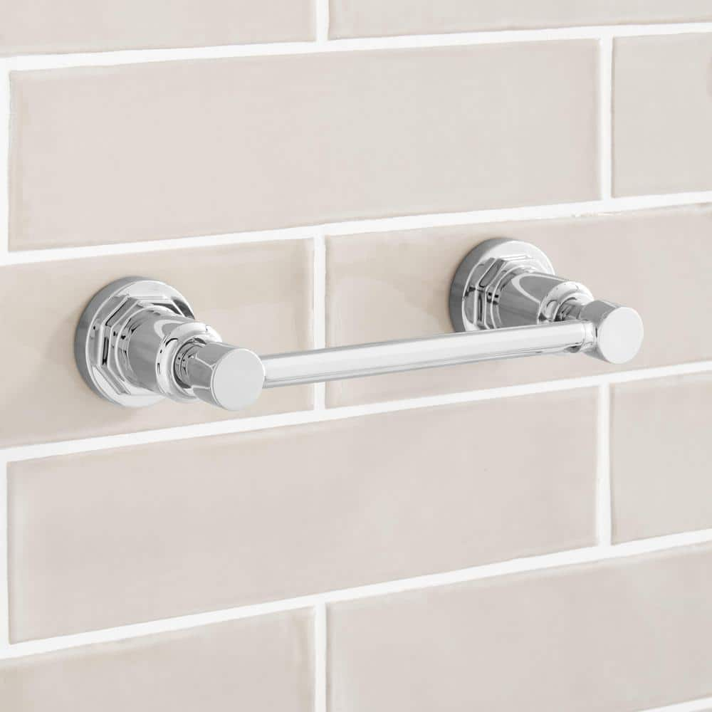 Chrome Round Wall Mounted Toilet Paper Holder