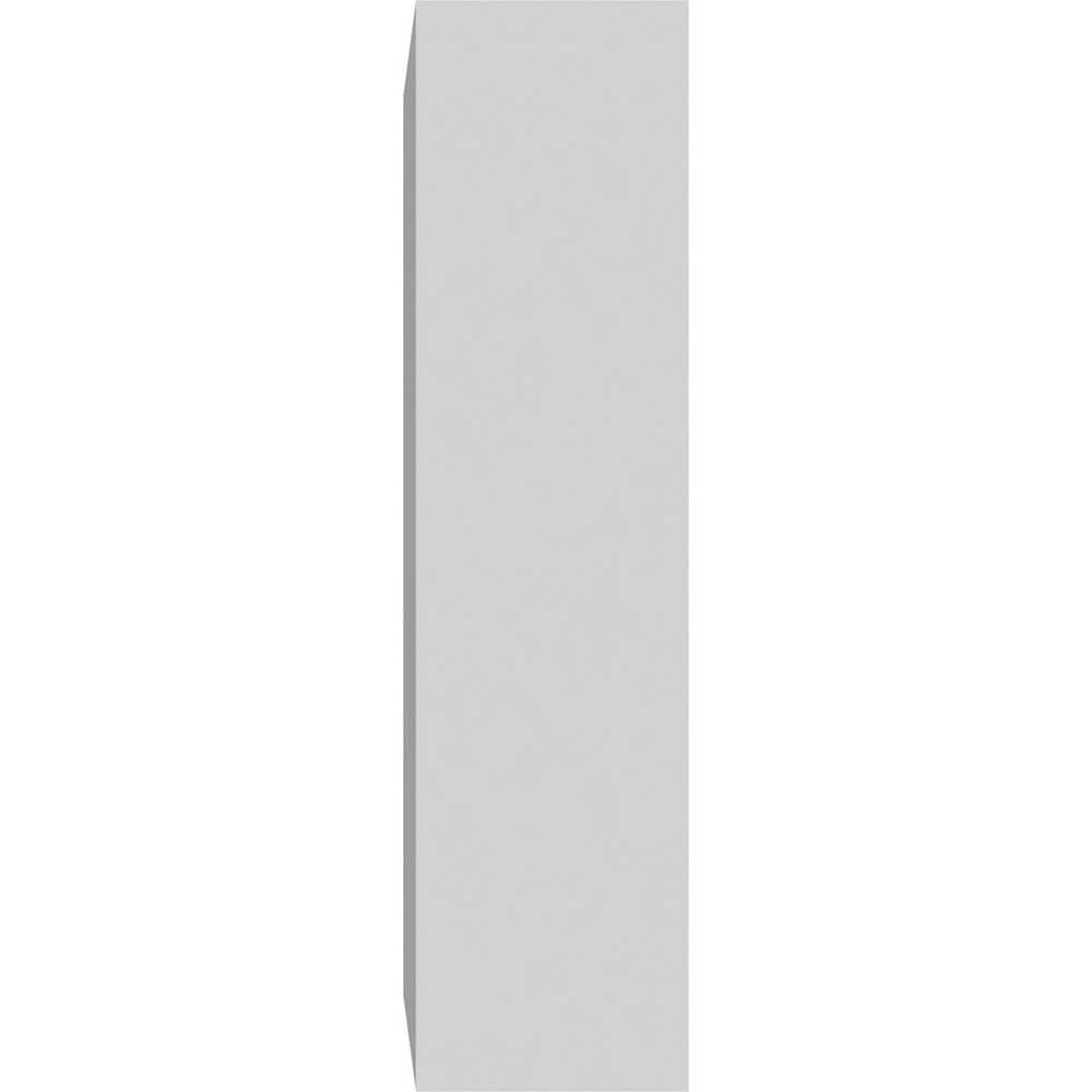 Ekena Millwork 4"W x 4"H x 1"P Standard Sedgwick Rosette with Square Edge