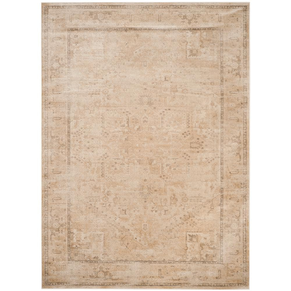 SAFAVIEH Vintage Adrian Traditional Area Rug, Stone, 9' x 12'