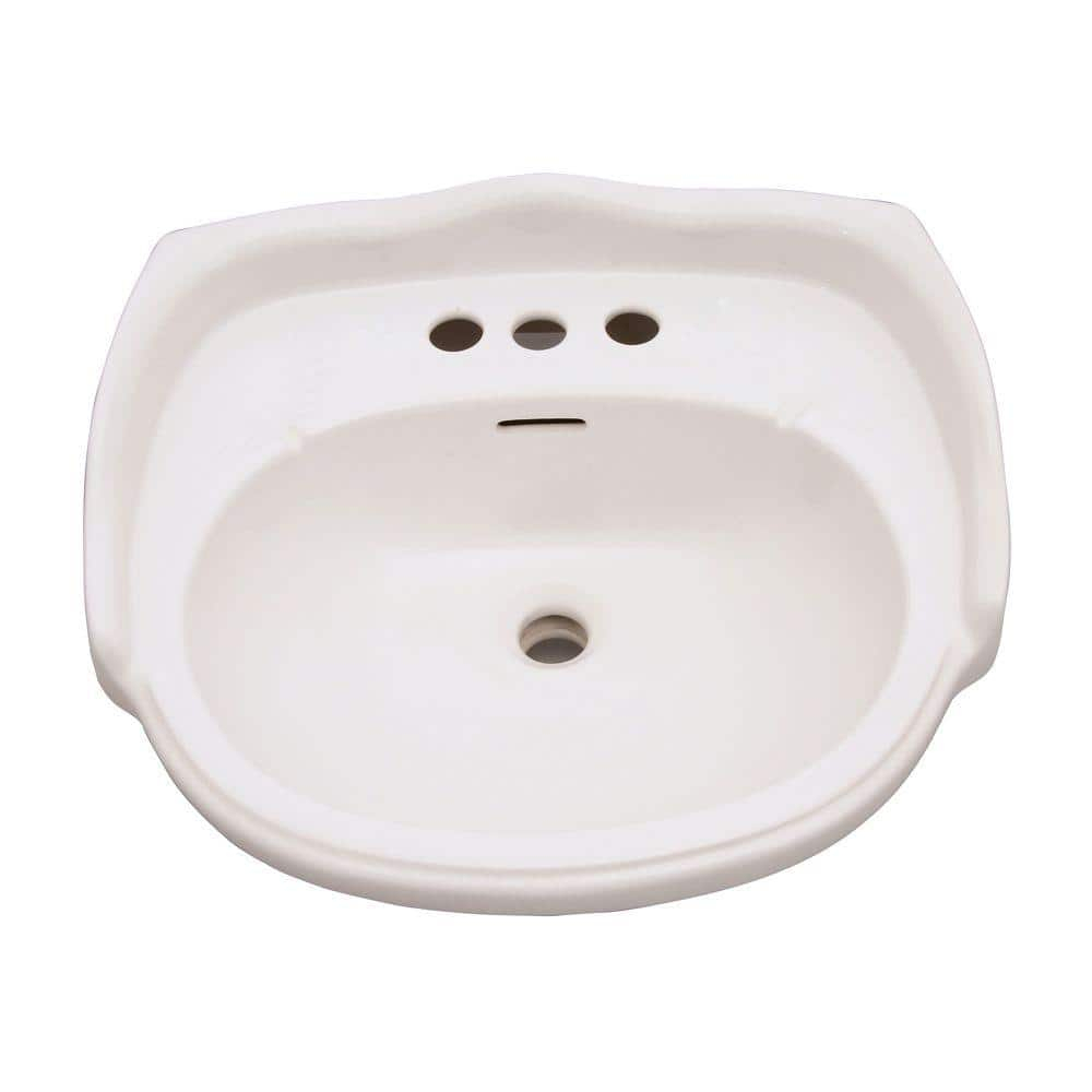 Barclay Victoria 21.75'' Vitreous China Oval Bathroom Sink with Overflow