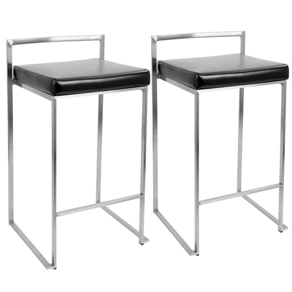 Fuji Stacker Counter Stool, Set of 2