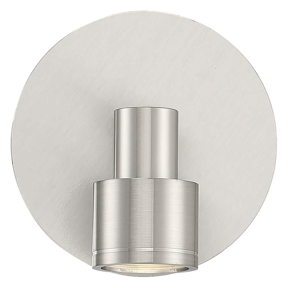 Access Lighting Lincoln 3 - Light Flush Mount in  Brushed Steel