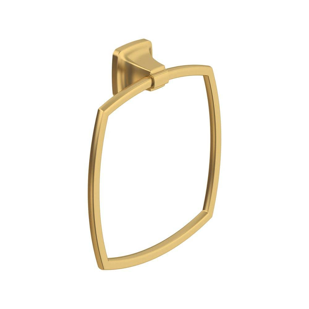 American Standard 7353190.GN0 Townsend Towel Ring, Brushed Cool Sunrise (Gold)