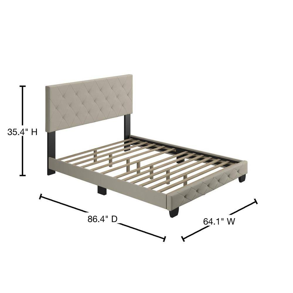 Boyd Sleep CHES962QN Clara Upholstered  Platform  Bed