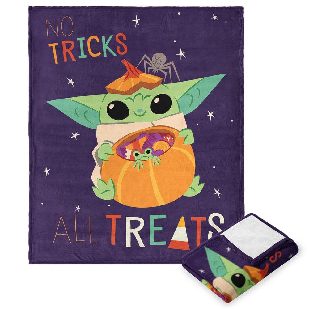 Northwest Star Wars - The Mandalorian Silk Touch Throw Blanket, 50" x 60", All Treats