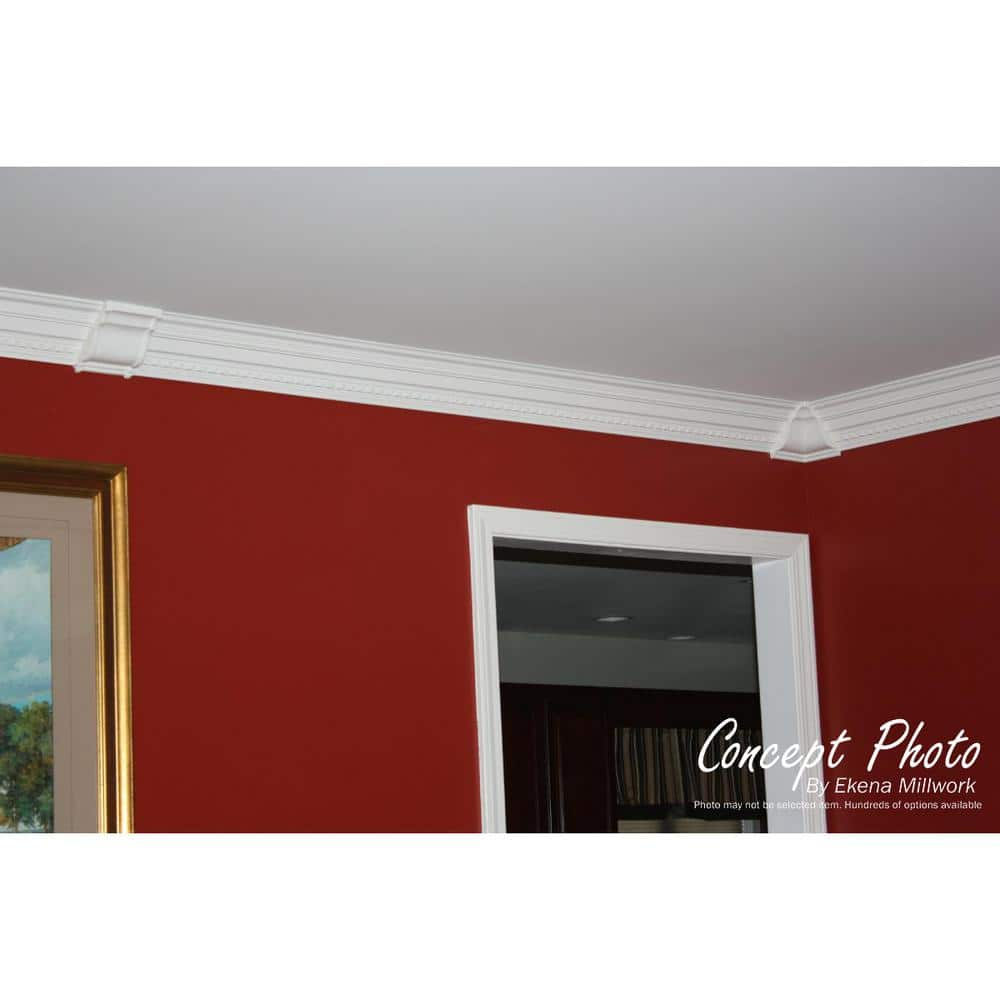 Ekena Millwork 5 1/4"H x 5 1/4"D Inside Corner Matches for Moulding