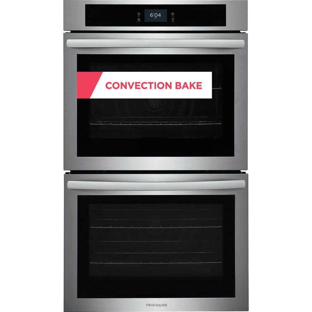 Frigidaire Fcwd3027a 30" Wide 10.6 Cu. Ft. Electric Double Oven - Stainless Steel