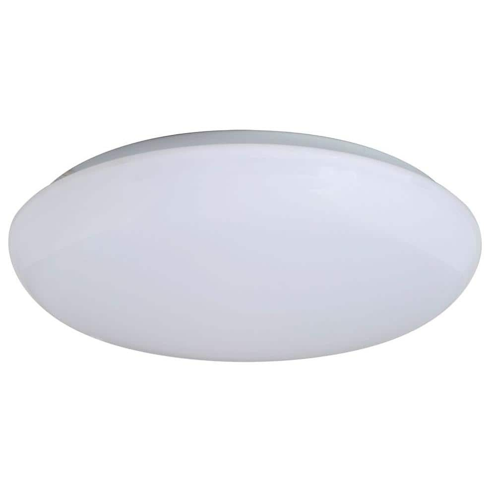 Amax Lighitng, Inc. Amax Lighting 35W LED shallow cloud fixture in White Finish Off White