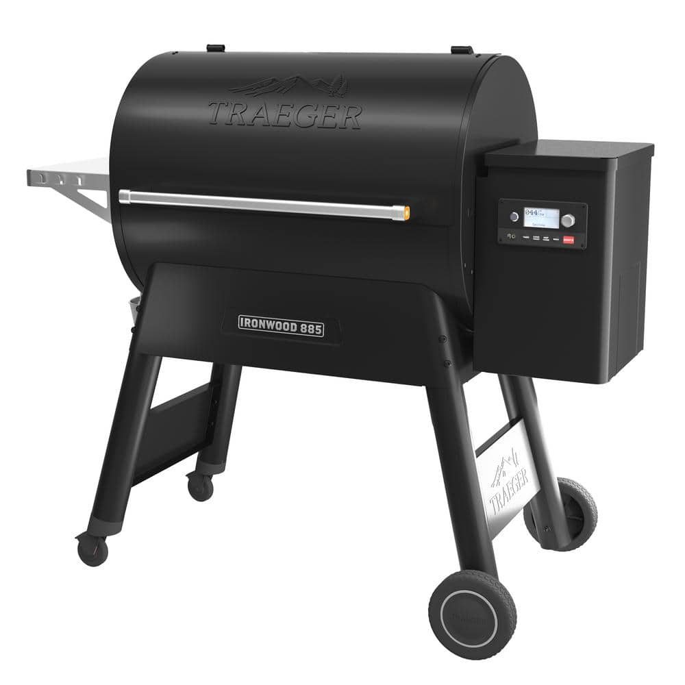 Traeger TFB89BLF Ironwood 885 Black Wood Pellet Grill