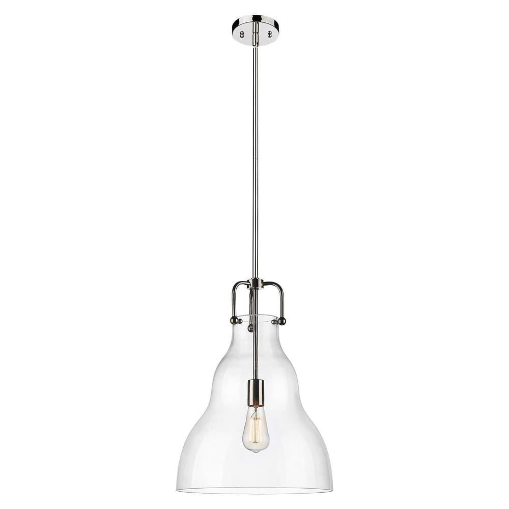Innovations Lighting 494-1S-19-14 Haverhill Pendant Haverhill 14" Wide Pendant - Nickel