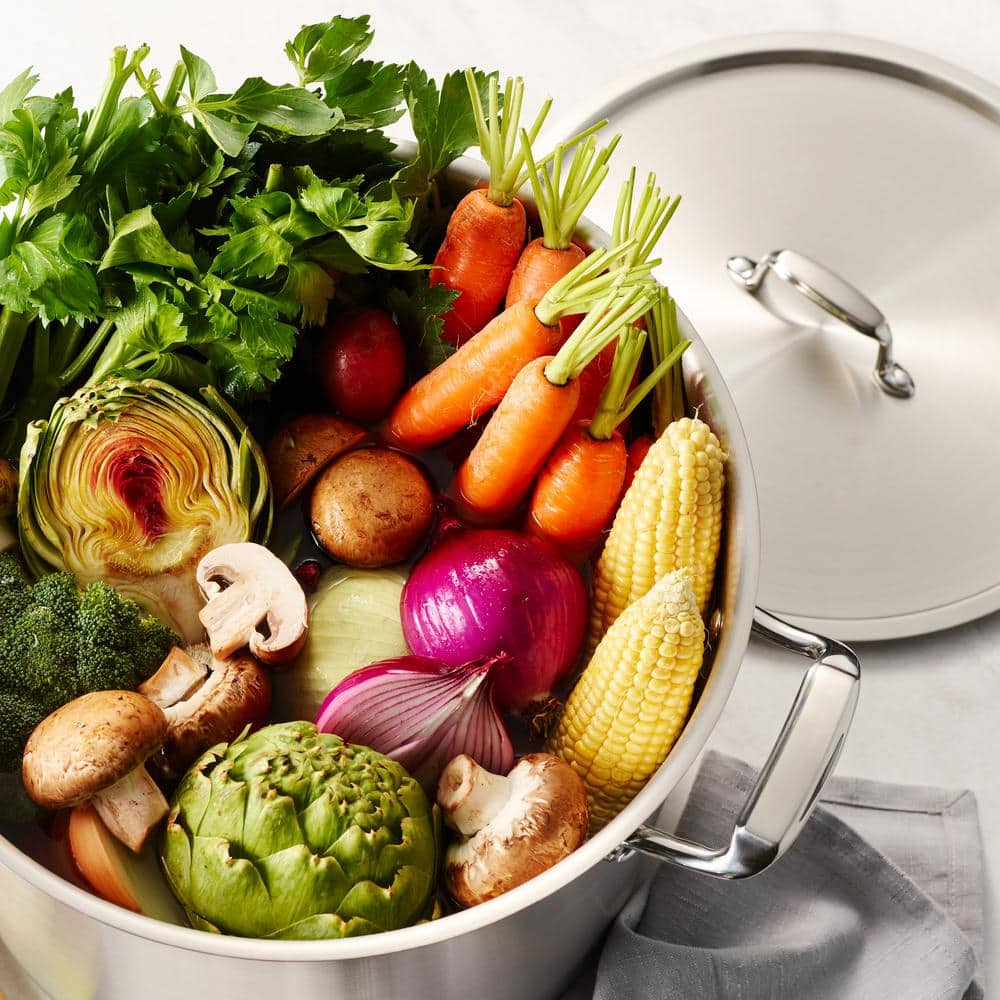 Tramontina Gourmet 20-Quart Covered Stainless Steel Stock Pot