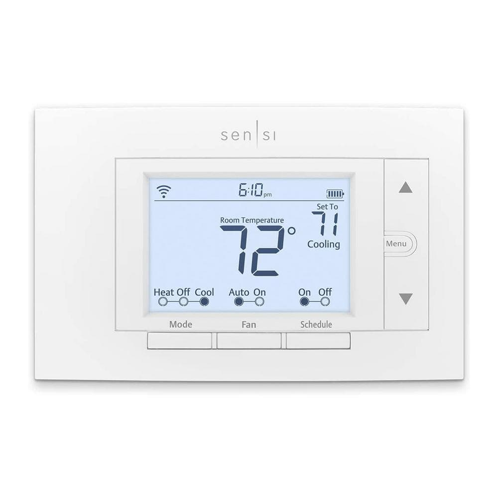 Sensi Smart Programmable Wi-Fi Thermostat-White