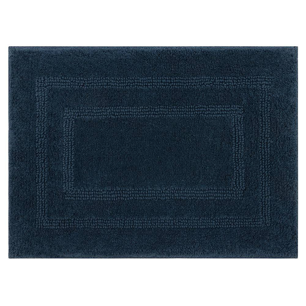Mohawk Alfombra de Baño de Algodón Suave Absorbente de Secado Rápido Lavable a Máquina Alfombra de Baño, Crepúsculo, 21" x 34"