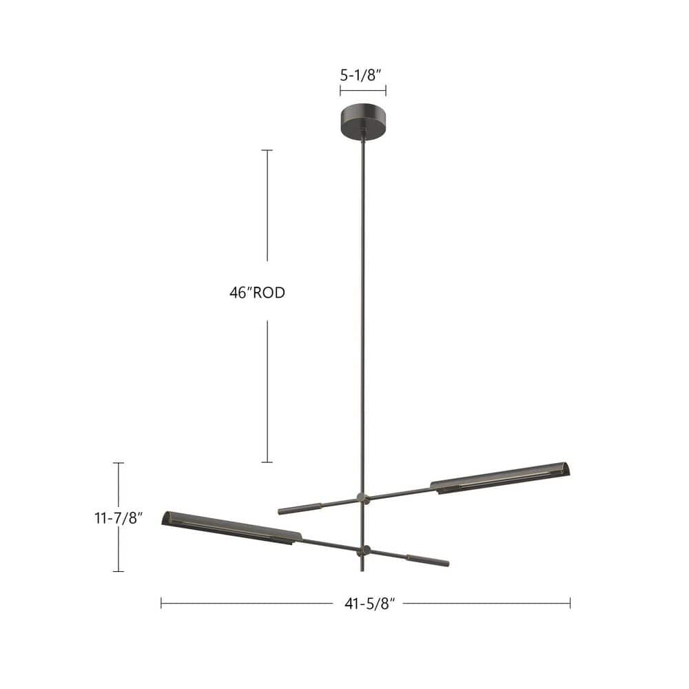 Astrid 2 - Light LED Sputnik Chandelier