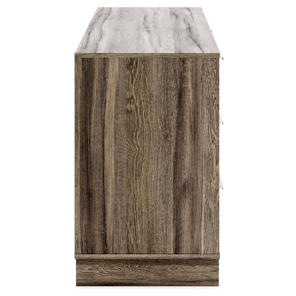 Signature Design by Ashley Casual Shallifer 6 Drawer Dresser, Brown