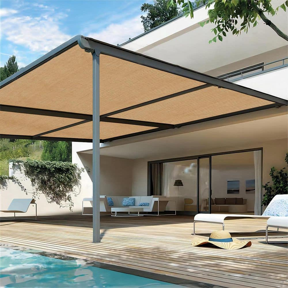 40 in. x 15 ft. Gardening Burlap Roll - Natural Burlap Fabric for Weed Barrier, Tree Wrap Burlap, Rustic Party Decor