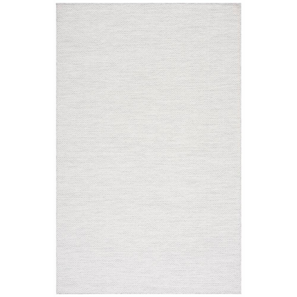Ivory Multi 9' x 12' Hand-knotted Wool Synthetic Rug