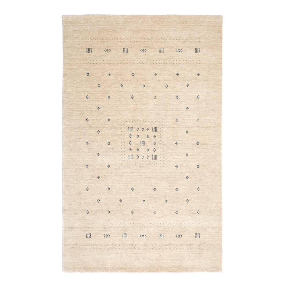 Cyrena Hand-Loomed Wool Rug - Natural / 6' x 9'