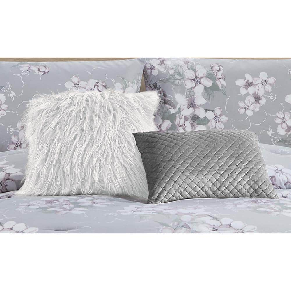 Safdie & Co. Inc. Ring Stitch Floral Comforter Set