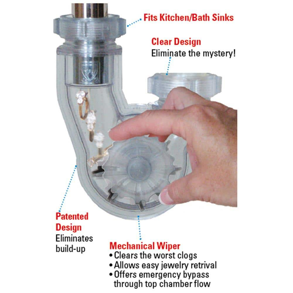 1-1/2 in. ABS Slip Joint P-Trap