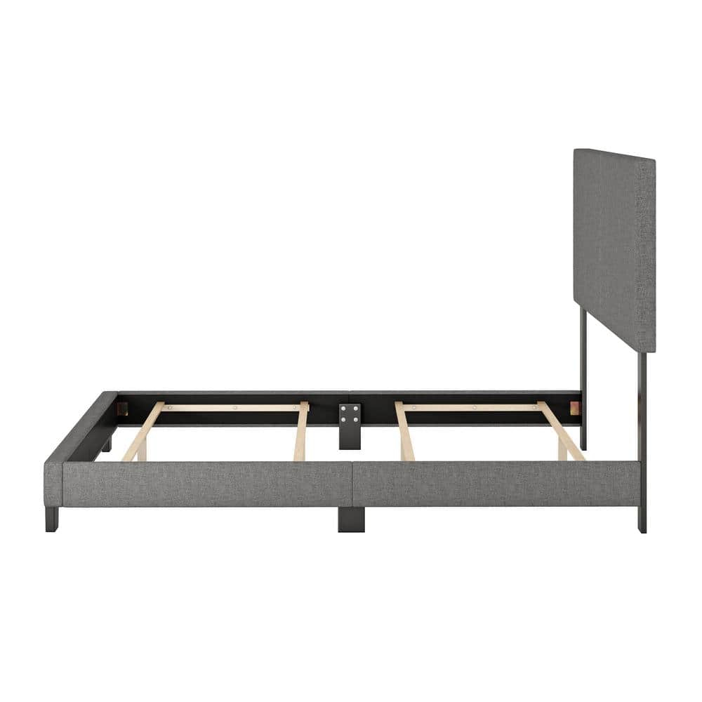 Boyd Sleep MIL898QN Mateo Linen Upholstered Platform Bed