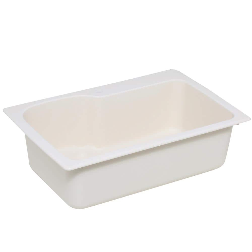 33'' L Drop-In Single Bowl Swanstone Kitchen Sink