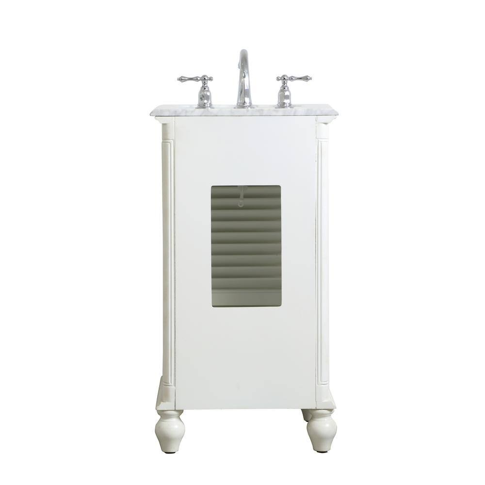 Page 19" Single Sink Vanity