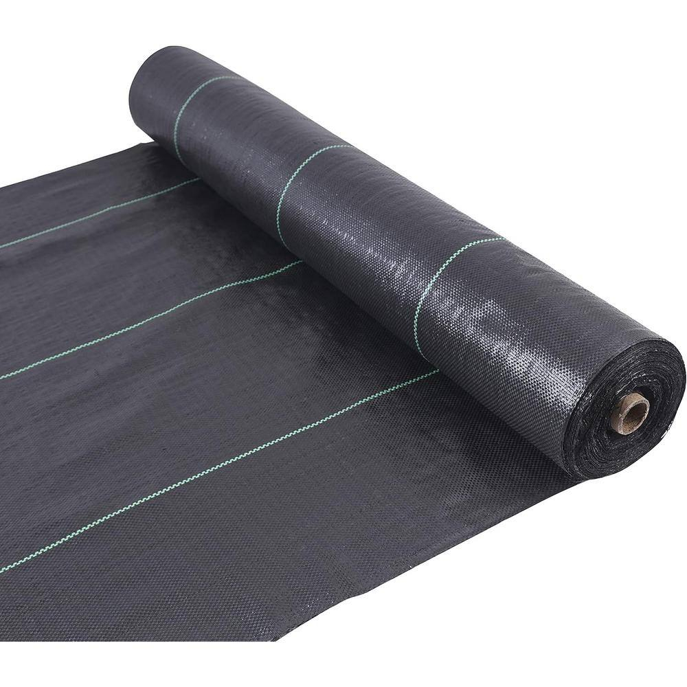 3FT x 50FT Weed Barrier Landscape Fabric Premium Heavy Duty with High Water Permeability and Breathability Woven Geotextile Fabric for Underlayment