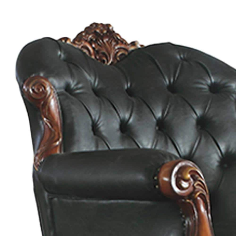 Dresden Faux Leather Armchair
