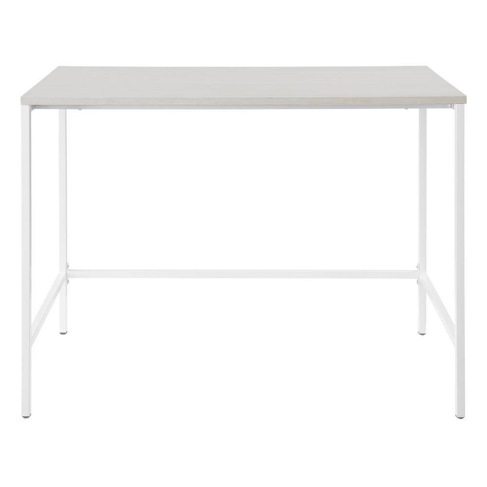 OSP Home Furnishings Contempo 42-Inch Desk, White