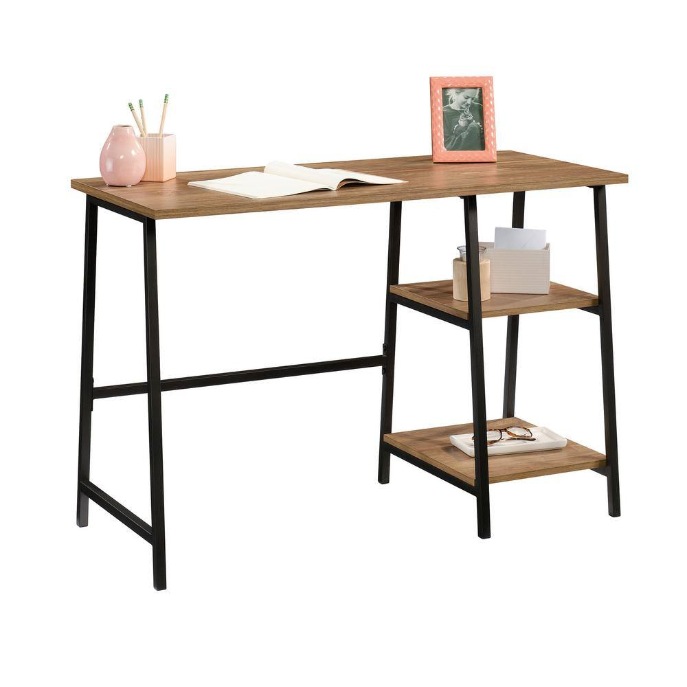 Sauder North Avenue Engineered Wood Desk in Sindoori Mango/Natural