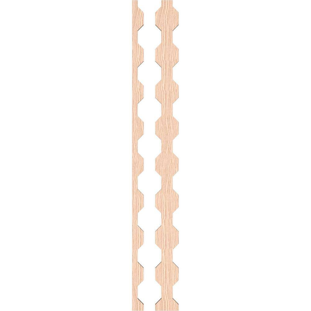 Pontiac Adjustable Wood Decorative Slat Wall Panel Kit