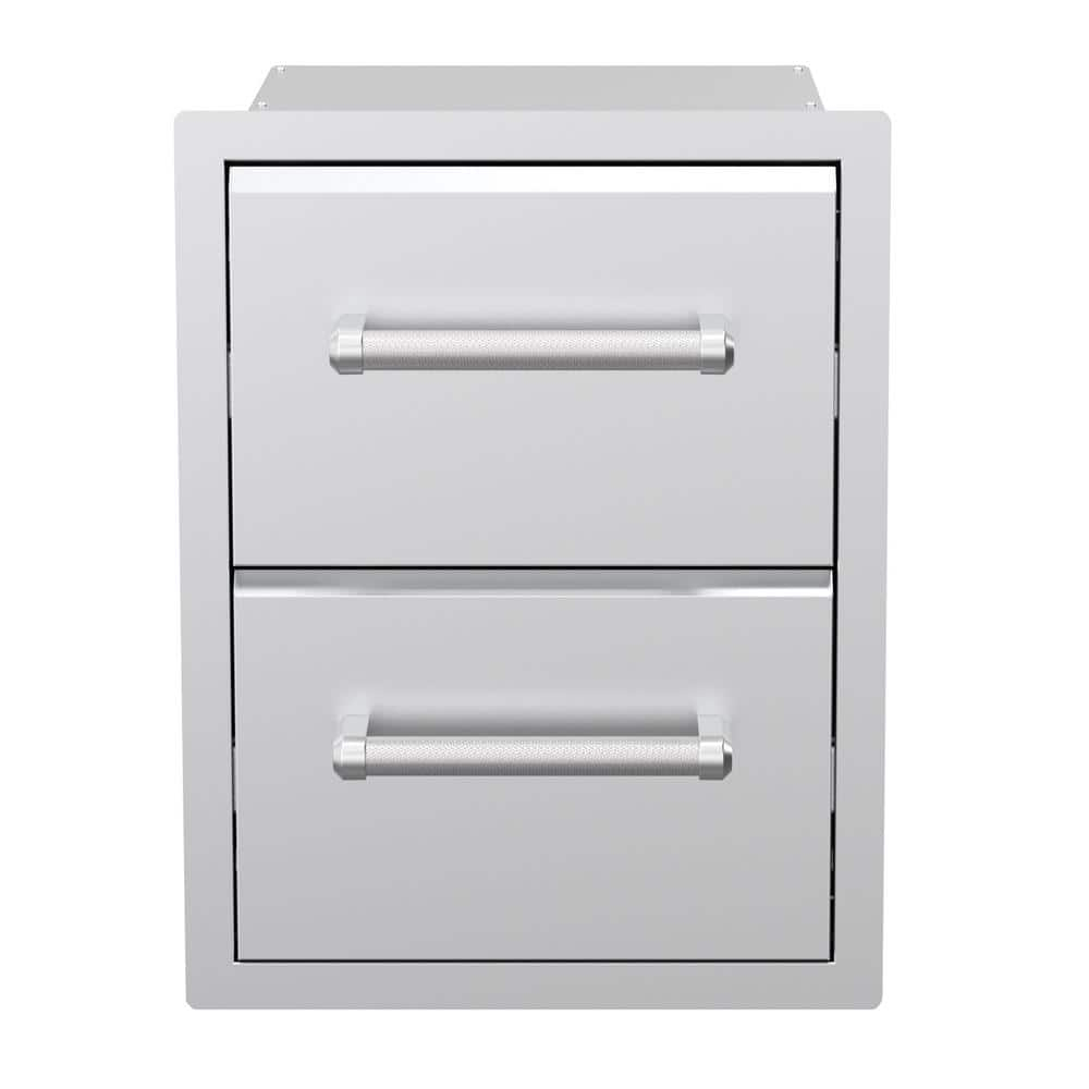 Spire Vertical Double Drawers (10"/10"), 780-0016B