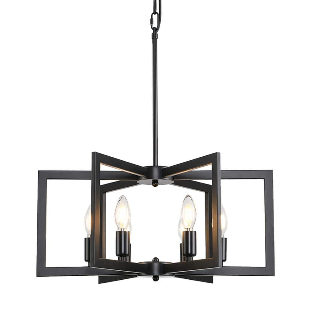 Farmhouse Black Large Chandelier Light Fixture for Dining Room,12 Light Round Matte Candle Modern Chandelier Pendant Light Fixture for Living Room Bedroom Kitchen Foyer Entryway.