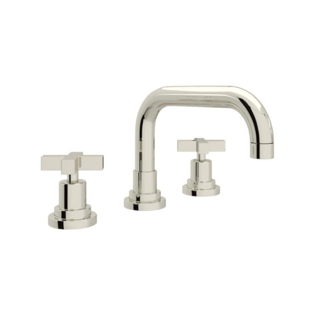 Lombardia Widespread Lavatory Faucet With U-Spout