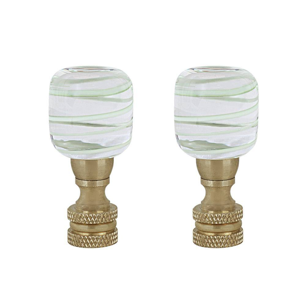 Aspen Creative Corporation 24024-12 Lamp Finial (Set of 2)