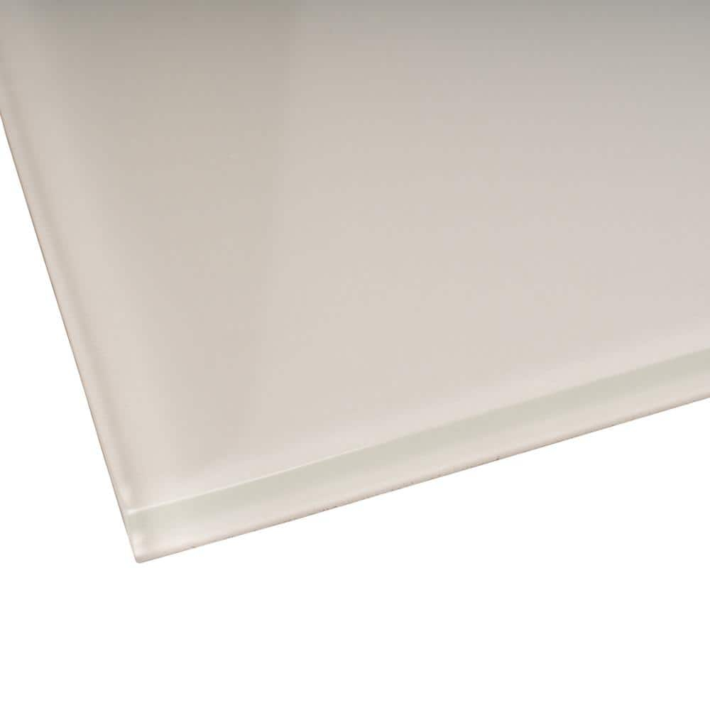 Apollo Tile   15 Pack 8-in x 16-in Abalone Gray Rectangular Subway Glossy Finished Glass Mosaic Wall Tile (13.33 sq ft/case)