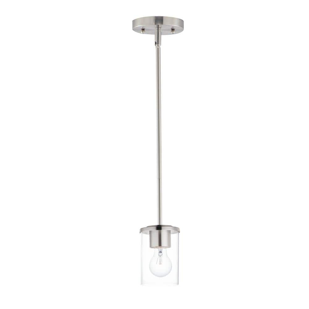 Maxim Lighting - Corona - 1 Light Mini Pendant-Satin Nickel Finish - Maxim