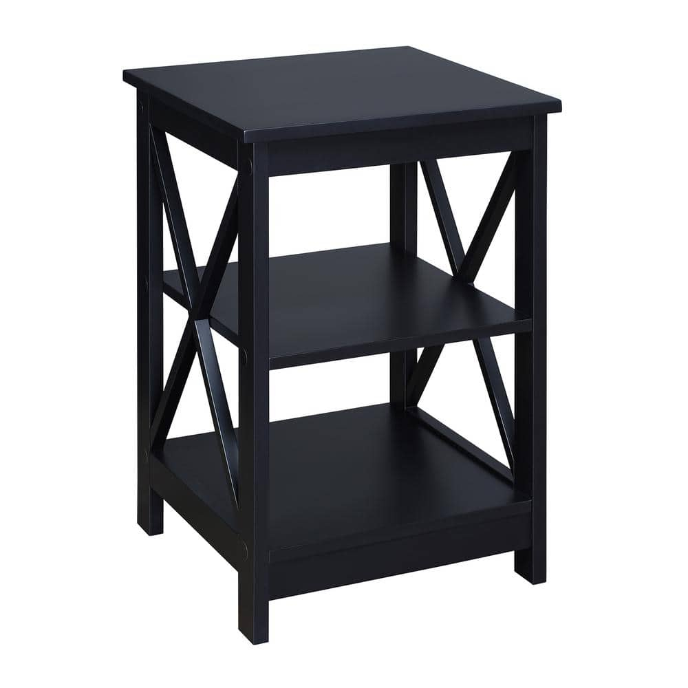 Oxford End Table With Black Finish