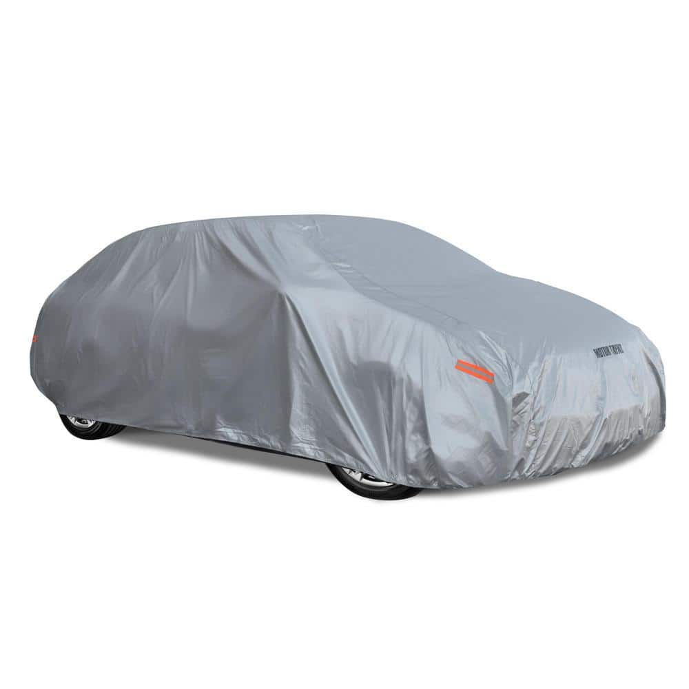 Motor Trend SafeKeeper Heavy Duty Car Cover Waterproof All Weather, Multi-Layered Truck SUV Car Cover for Snow Rain Sun UV Protection, Full Exterior Car Covers for Automobiles (Fits up to 157" Length)