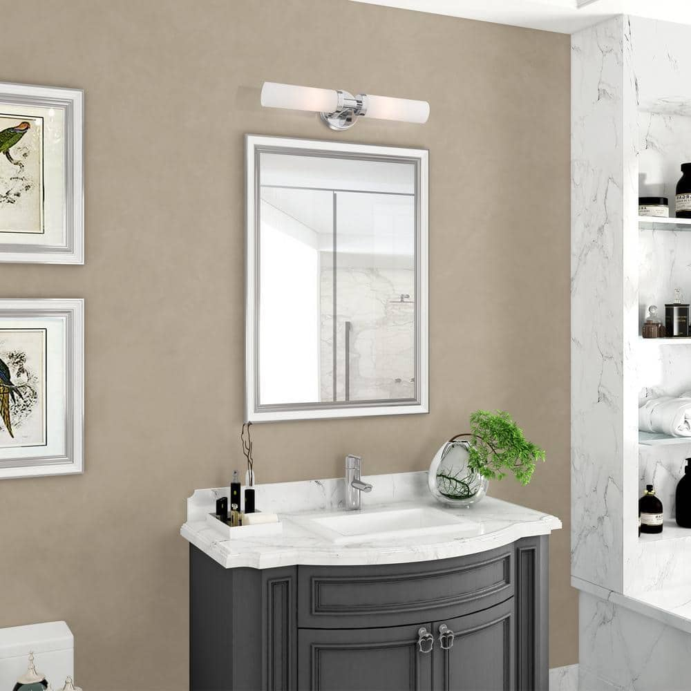 Livex Lighting Aero 2 - Light Vanity in  Polished Chrome