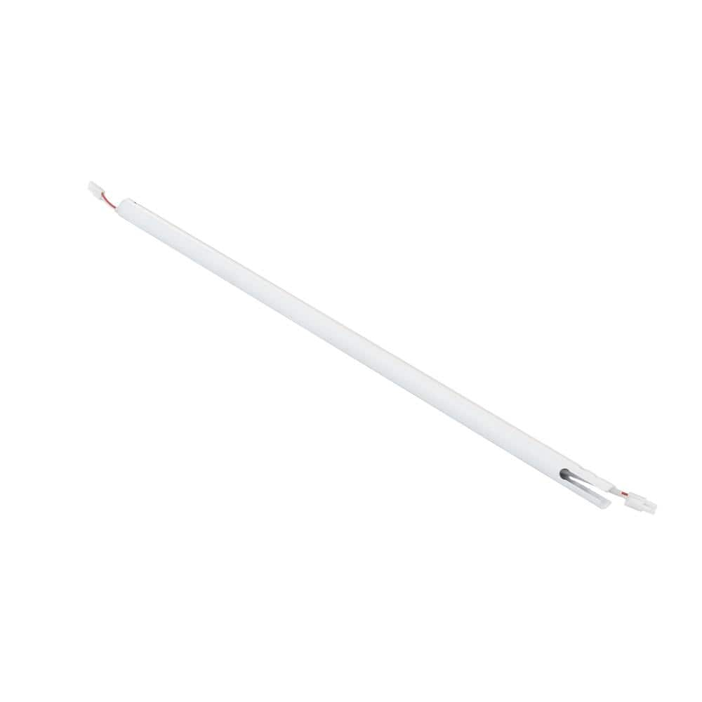 24" White Steel Indoor/Outdoor Ceiling Fan Downrod