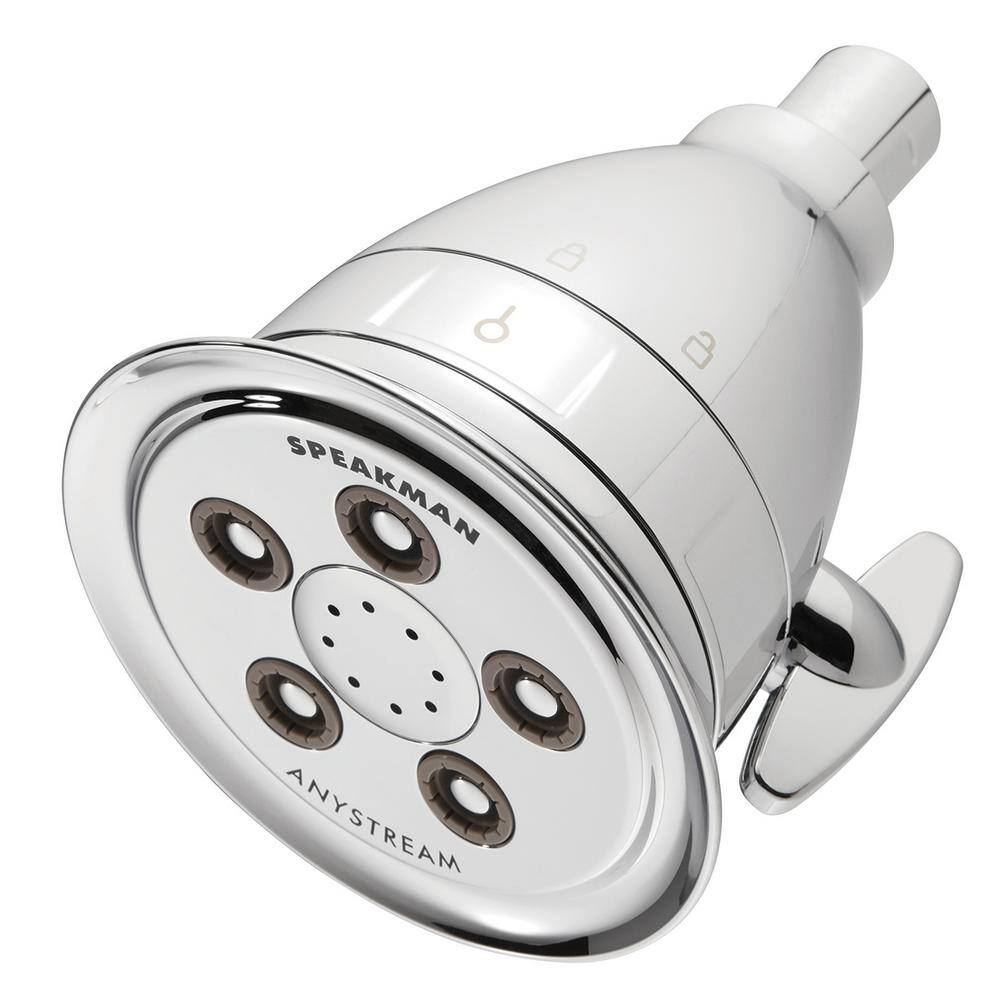 Speakman Hotel Pure Anystream High Pressure Shower Head-1.75 GPM Adjustable Showerhead with Filter, Polished Chrome