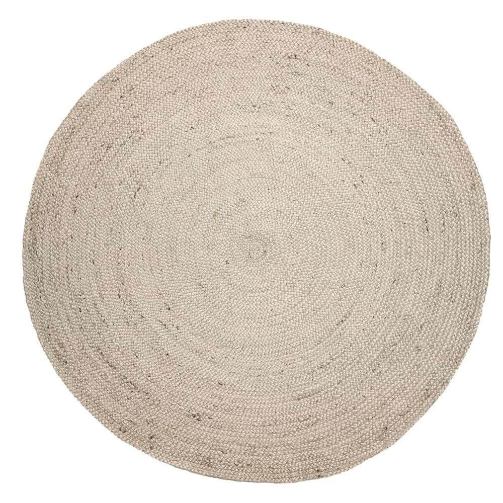 4 x 4 ft. Kerala Ivory Jute Rug