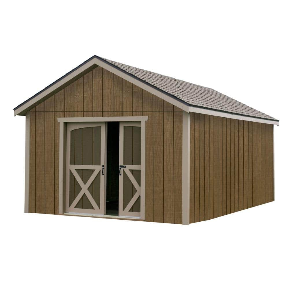 Best Barns North Dakota Wood Shed, 240.00 x 12.00 x 132.00 in., 40 lbs