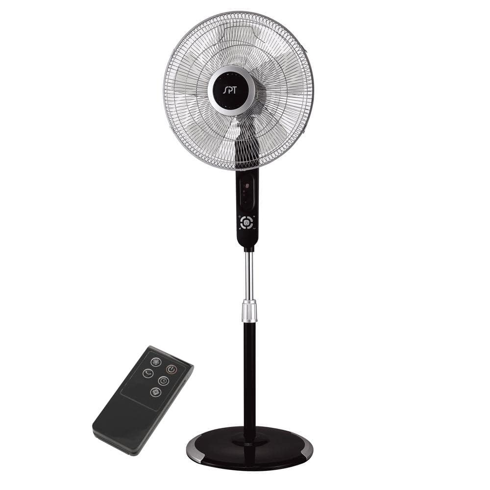 16" Stand Fan with Touch-Stop Sensor